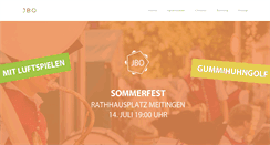 Desktop Screenshot of jbo-meitingen.de